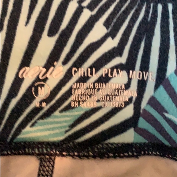 Aerie Move Blue Leggings - Picture 3 of 4